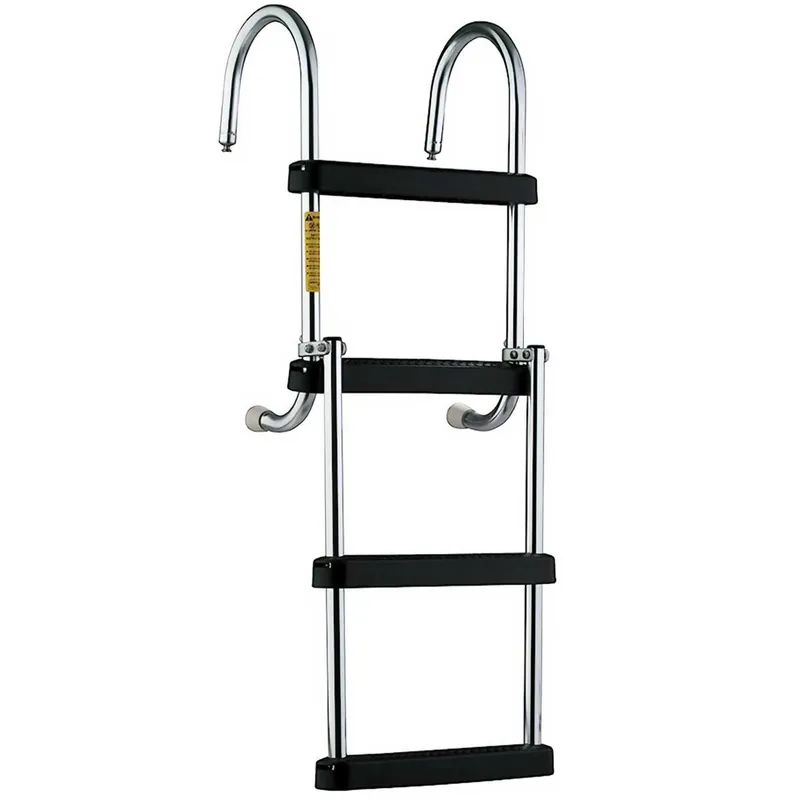 Remise Échelle de ponton pliable et amovible – 4 marches