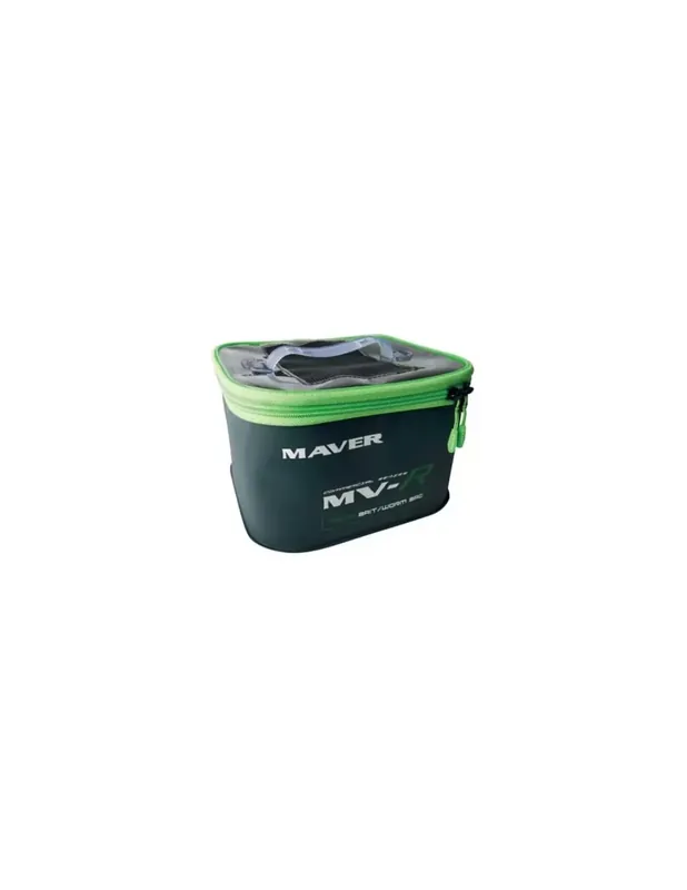 Maver Mega Bait Worm Bad Bag in Eva Door Baits Perforated Lid Soldes