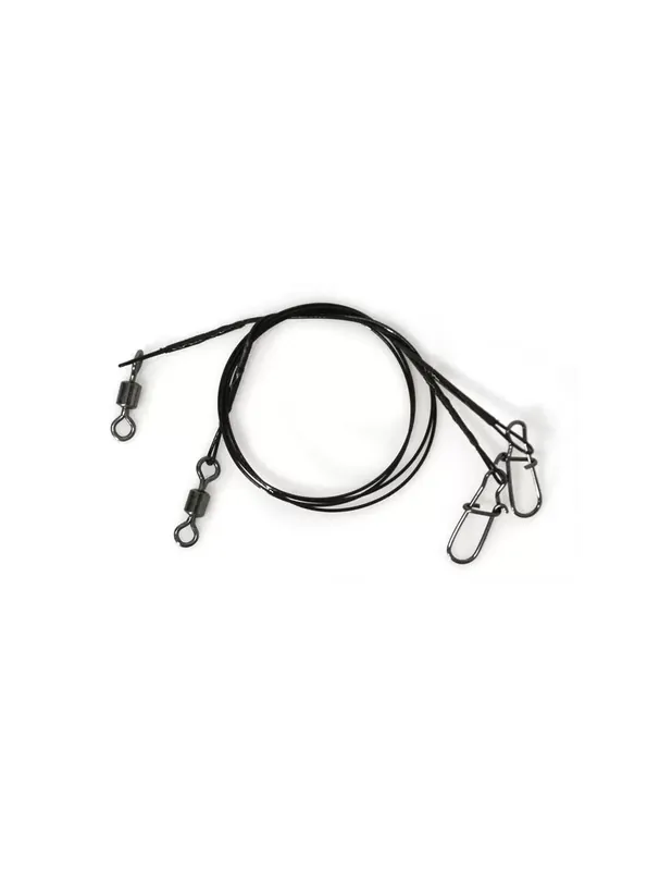 Prix Réduit Sele Cavetto Acier scellé à la chaleur avec Girelle et Carabiners 2 pcs