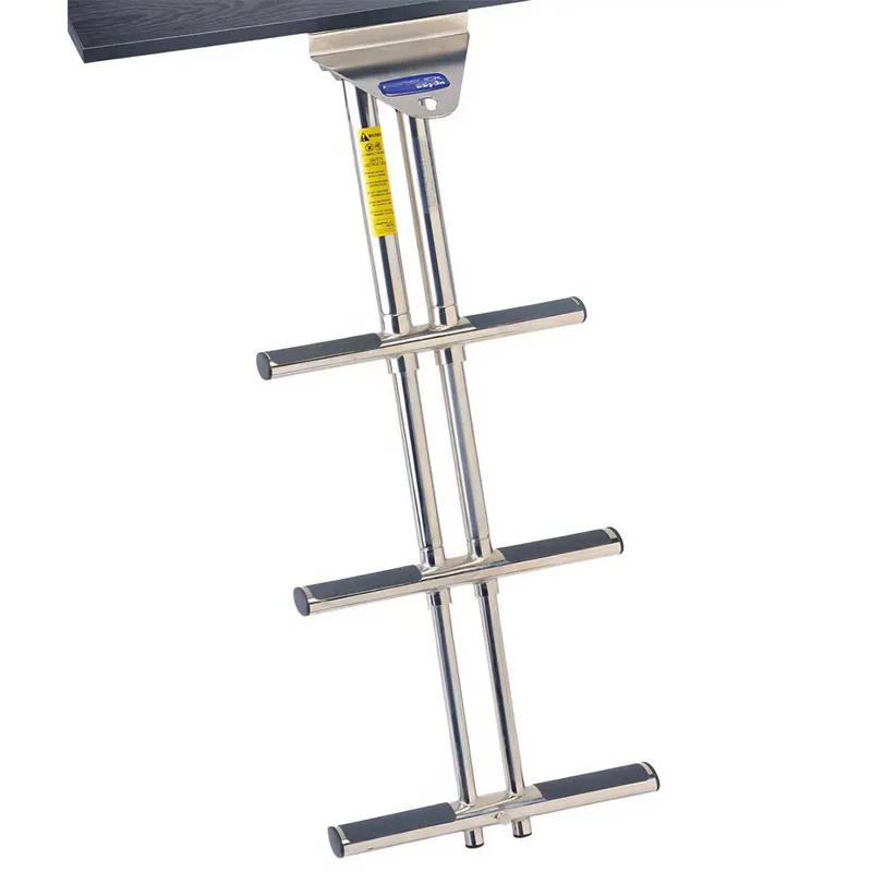 Must-Have Escada telescópica desportiva para fixar sob uma plataforma – 3 degraus