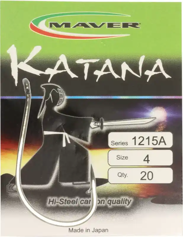 Nouvelle Collection Katana Maver Ami Pêche 1215A Black Nichel 20 pc