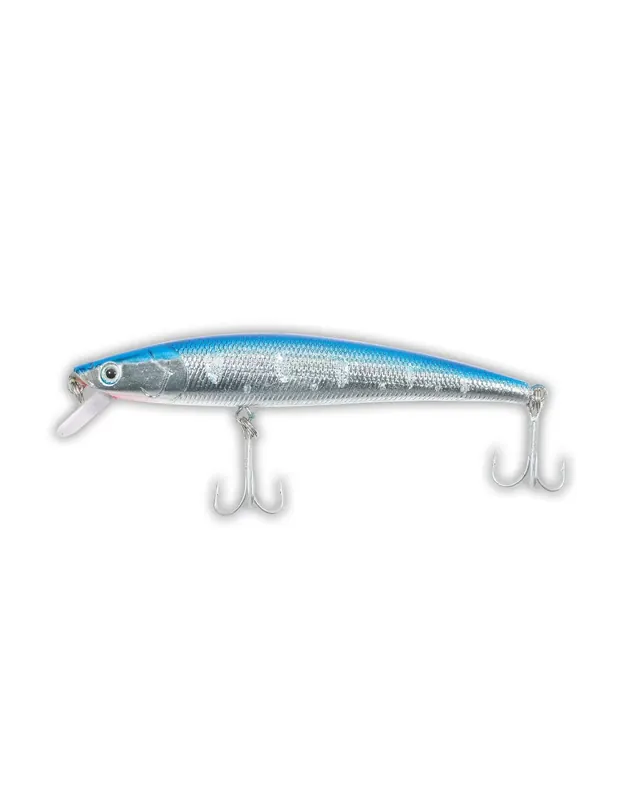 Lineaeffe Crystal Minnow Artificial Spinning Train Coastal Blue Silver Commander Maintenant