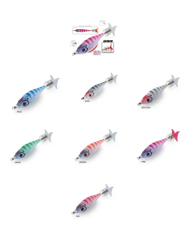 Achat Immédiat Dtd Panic Fish Oppai Totanara pour Squid 2.5