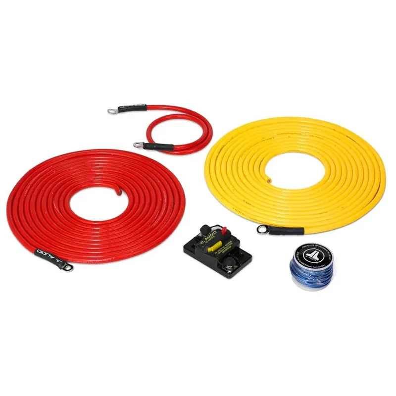 Kit de cables 6 AWG (3 m) y disyuntor para amplificador de 12 V Expédition Rapide