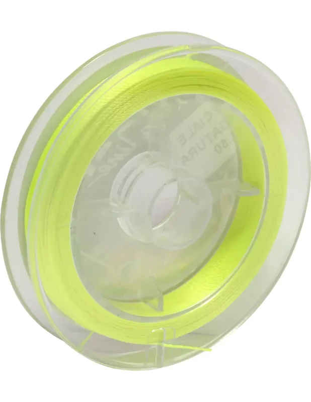 Usine Directe Kolpo Wire pour Ligatures Jaunes Fluo Idéal pour les noeuds de pêche coulissants