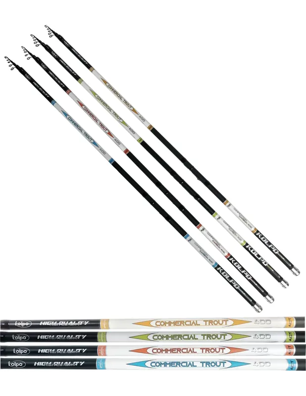 Prix Choc Série de réservoirs de truites commerciales Kolpo dans le lac de la truite au carbone