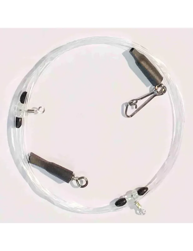 Kolpo Trave Surf Dans fluorocarbon Deux-Attaques avec Bouchon Made in Italy Paiement Sécurisé