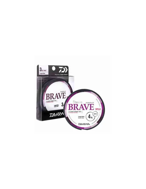 Daiwa Brave Finesse Fluorocarbon 80 mt Satisfait Ou Remboursé