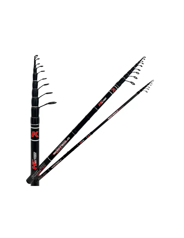 Expédition Rapide Kolpo Shotbolo Canne à pêche Bolognese Carbone Short Pezzatura