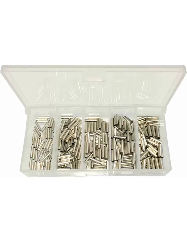 Yamashiro Crimps en aluminium Assortis Mesures 250 pz Livraison Gratuite