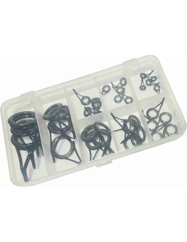 Anneaux Yamashiro pour l’assortiment de cannes à pêche 40 pz Nouveauté