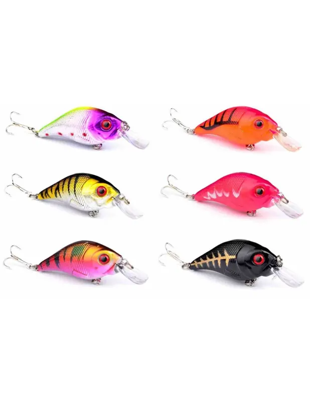 Produit De Marque Yamashiro Nikko Artificial Spinning Cranck 7.5 cm 10.20 gr