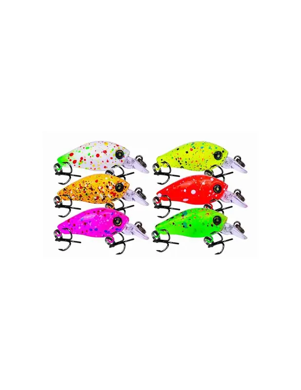 Yamashiro Rubble Crankbait Rattling Light Spinning 4.7 cm 3.3 gr Super Prix