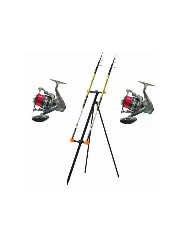 Prix Réduit Kolpo Combo Pêche Surf Casting Professionnel