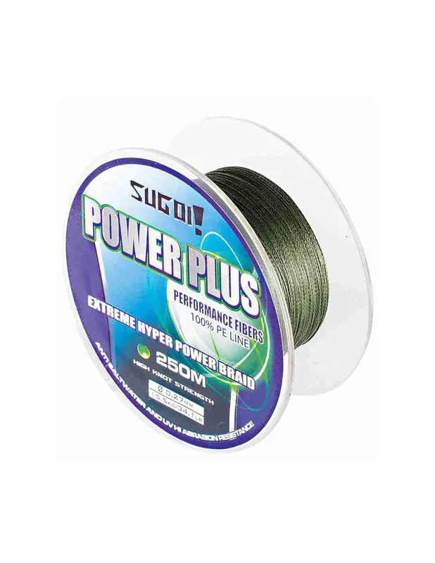 Tresse 250 mt Sauce Braided Power Plus Meilleur Choix