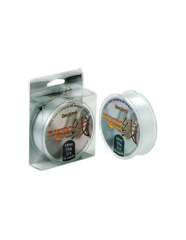 Akami Fluorocarbon japonais 250 mt Fluoro 4 Gen Prix Cassé