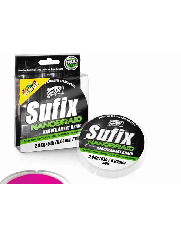 Must-Have Sufix Nanobraid Tresse douce 100 mètres