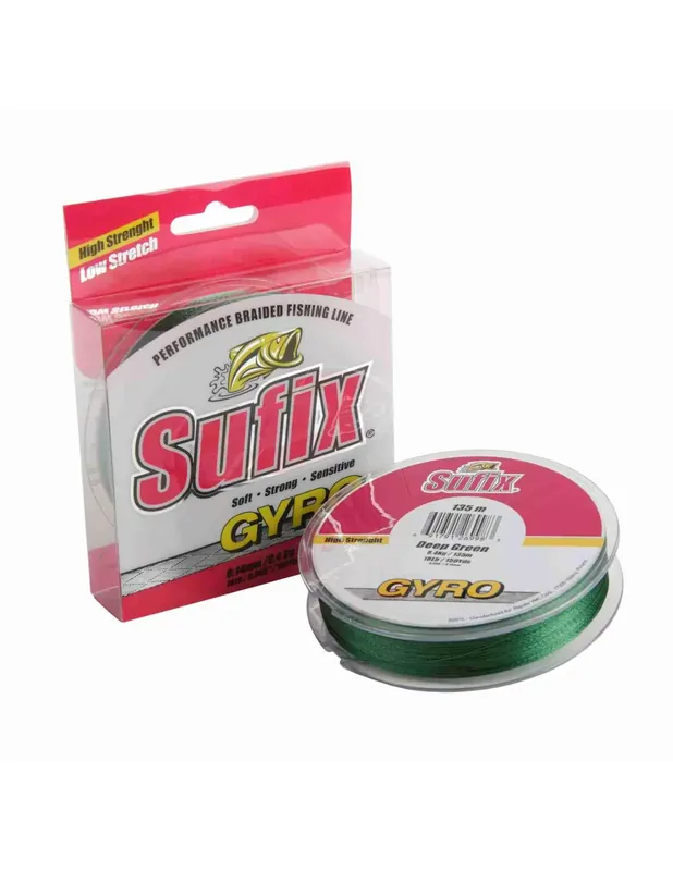 Certifié Sufix Gyro Braid Tresé Doux 135 mt