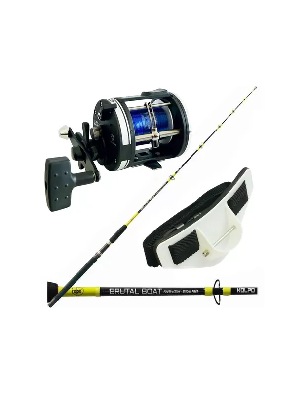 Ceinture de fil de kit de pêche Traina Canna Reel Promotion Saisonnière