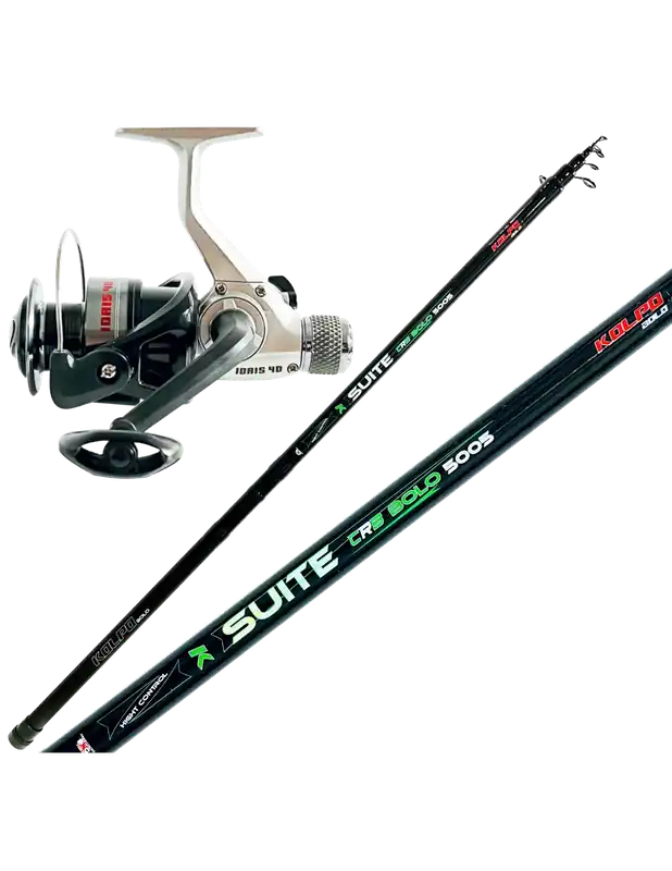 Prix Cassé Kit et bobine de pêche bolognaise