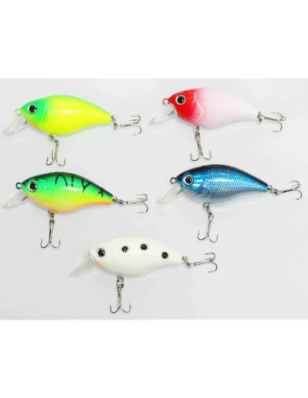 Promotion Saisonnière Yamashiro Haz Crank Spinning 7 gr 5.5 cm 5 pz