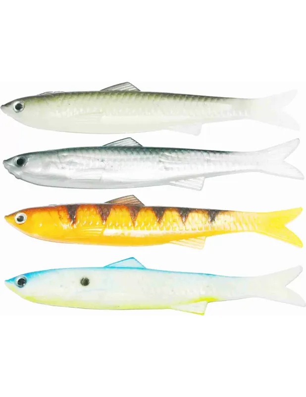 Yamashiro Vibra Tinder en silicone et aluminium 13 cm 12,5 gr 3 pz Authentique