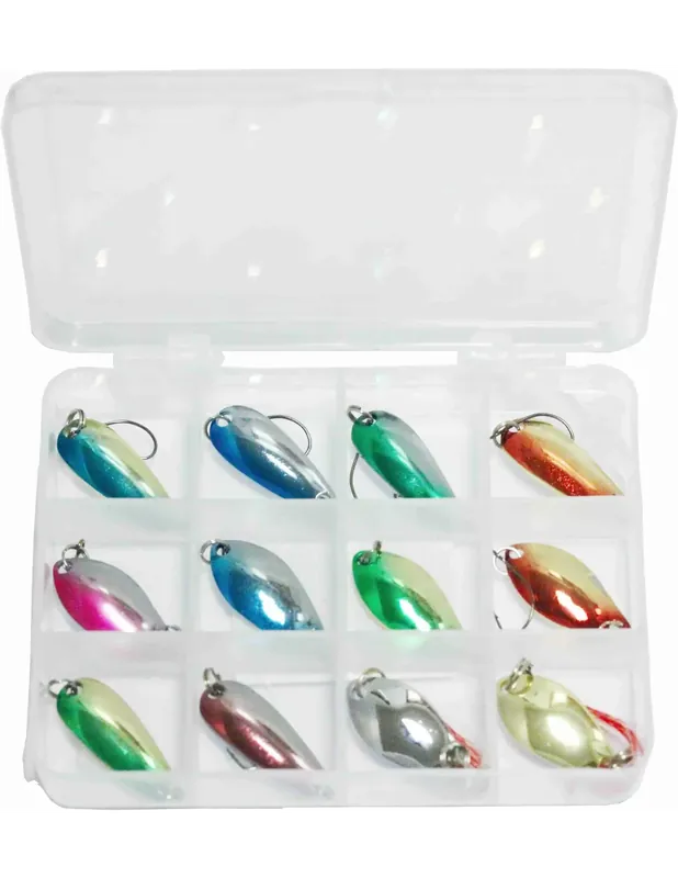 Yamashiro Kit 12 Cuillère 2.5g Pêche à la truite Acheter Direct