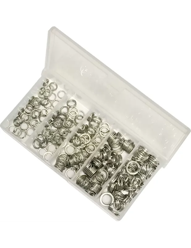 Super Prix Yamashiro Split Ring Assorted 200 pz