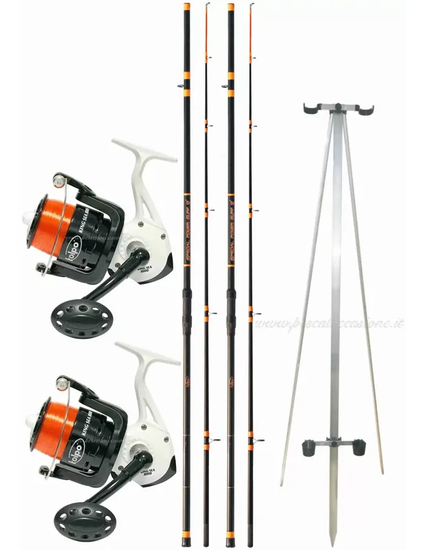 Surf Special One 2 Roseaux 2 Bobines 1 trépied Promotion