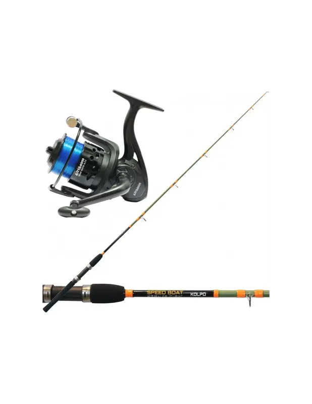 Petit Prix Kit de pêche de bateau et bobine et fil