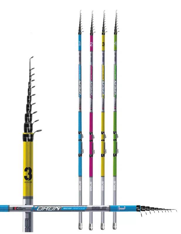 Baril de pêche à la truite de carbone de truite de Sele Huron Dernier Modèle