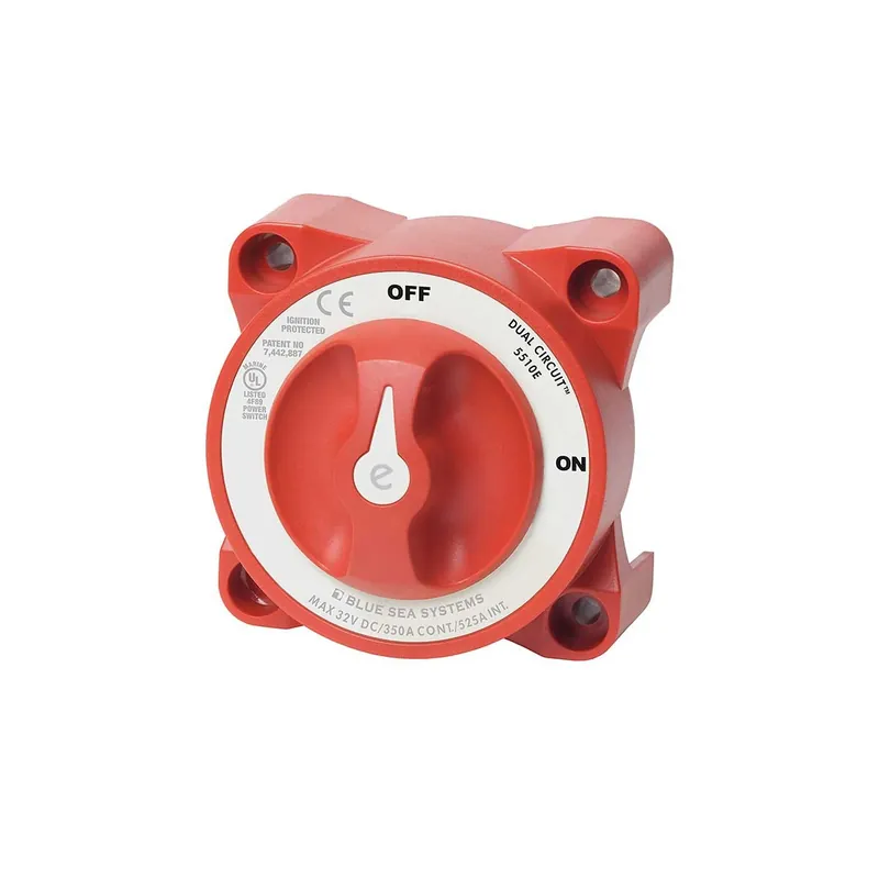 Satisfait Ou Remboursé Dual Circuit battery switch – 2 positions 2 inputs – 350A continuous