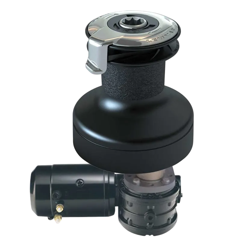 Affaire À Saisir Elektrische Winsch EVO 45 Self Tailing Kit – 12V – Schwarz