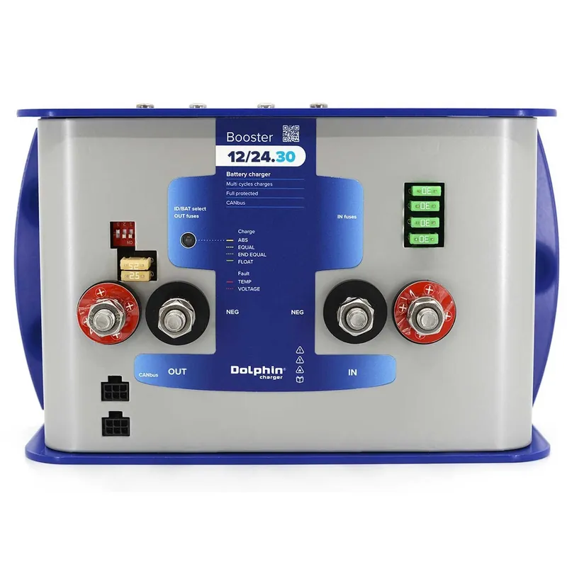 Carregador Booster DC-DC 12/24V 30A Quantité Limitée