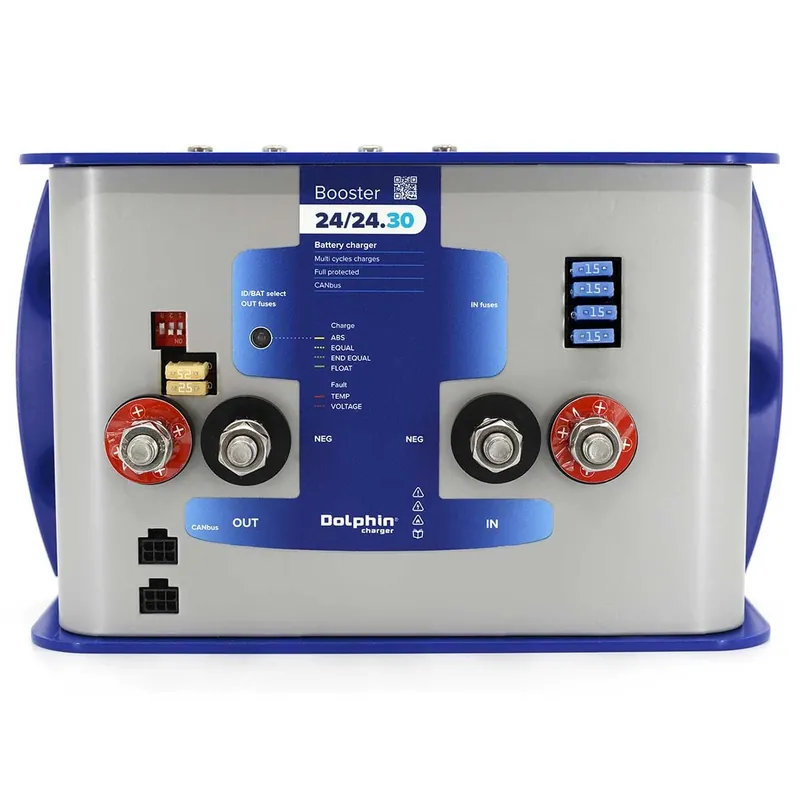 Pas Cher Cargador intensificador CC-CC 24/24 V 30 A