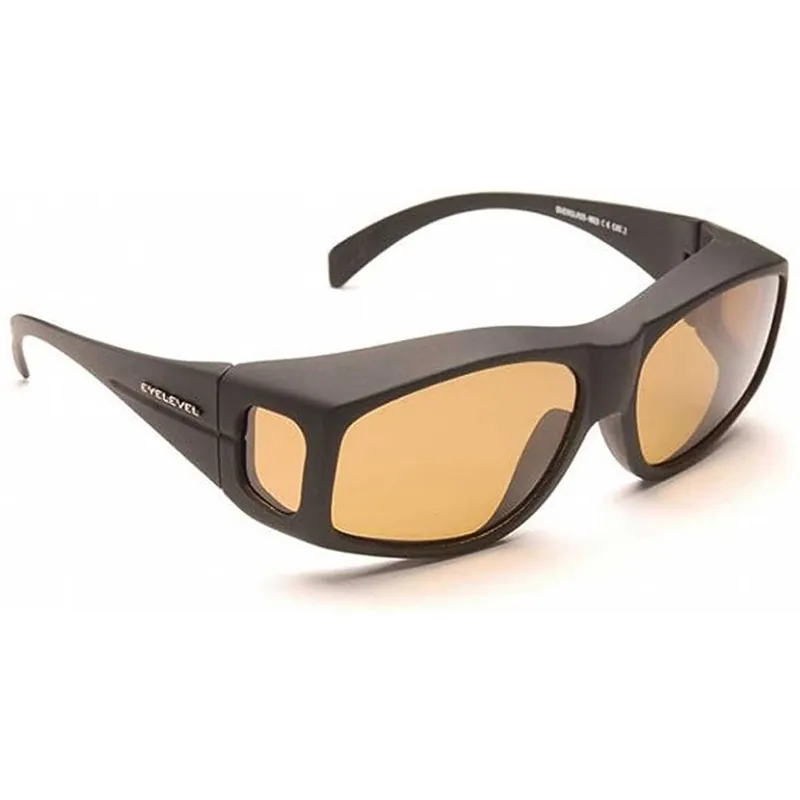 Medium amber polarized over-glasses Prix Réduit
