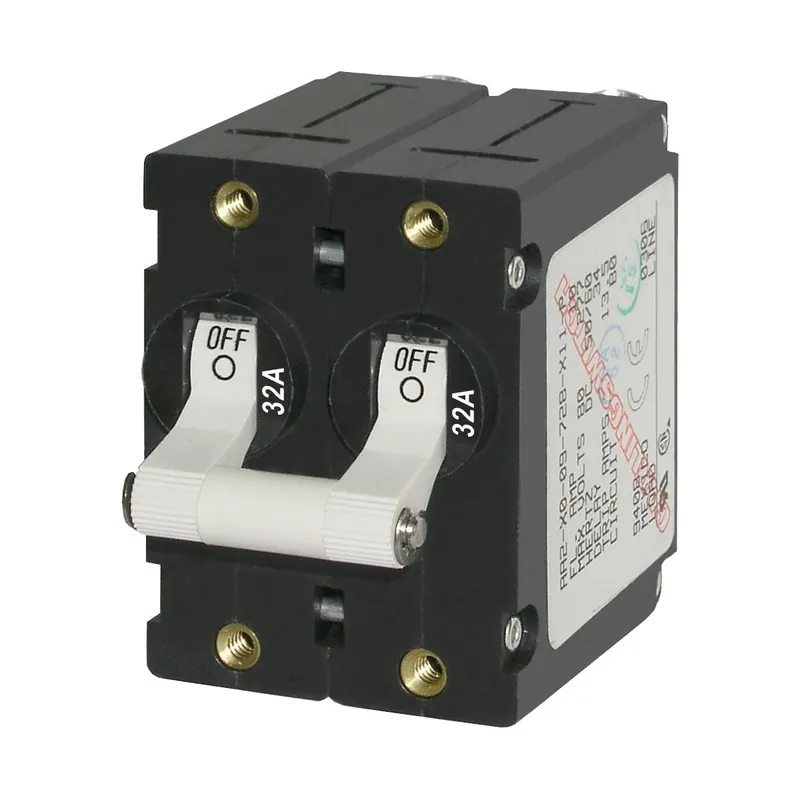 Dernière Chance Circuit breaker series A Single-pole rocker 20A White (bulk)