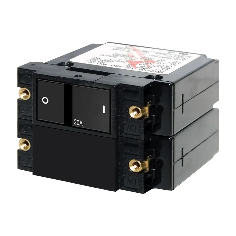 Offre Limitée Disjoncteur série A Double Pole Flat Rocker 20A (en vrac)